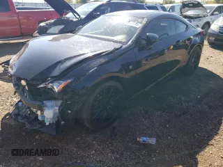 2017 Lexus RC with VIN JTHHE5BC4H5017809, listed as a Copart auction lot 72443054 with 57,928 mi miles and Salvage Title. Bid and sale history available at carsss.com. Image 1.