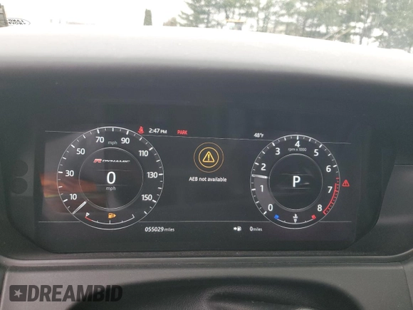 2018 Land Rover Range Rover Velar R-Dynamic HSE with VIN SALYM2RXXJA733065, listed as a Copart auction lot 44084474 with 55,029 mi miles. Bid and sale history available at carsss.com. Image 9.