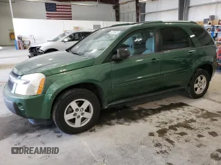 2005 Chevrolet Equinox LT z VIN 2CNDL73F256006801, wystawiony jako Copart lot #56768925 z przebiegiem 91 959 mil mil oraz Czysty tytuł • Clean title. Historia ofert i sprzedaży dostępna na DreamBid. Obrazek 1.