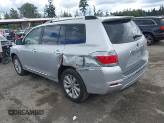 2012 Toyota Highlander Limited with VIN JTEDC3EH7C2007301, listed as a IAAI auction lot 42277573 with 188,318 mi miles and . Bid and sale history available at DreamBid. Image 3.