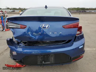 2020 Hyundai Elantra Value Edition with VIN 5NPD84LF4LH615367, listed as a Copart auction lot 68615564 with 9,638 mi miles and Non Repairable. Bid and sale history available at carsss.com. Image 6.