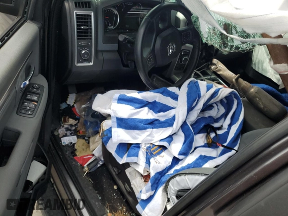 2018 Ram 1500 Big Horn with VIN 1C6RR7GT6JS242133, listed as a Copart auction lot 58083915 with Not provided miles and Salvage title. Bid and sale history available at DreamBid. Image 8.