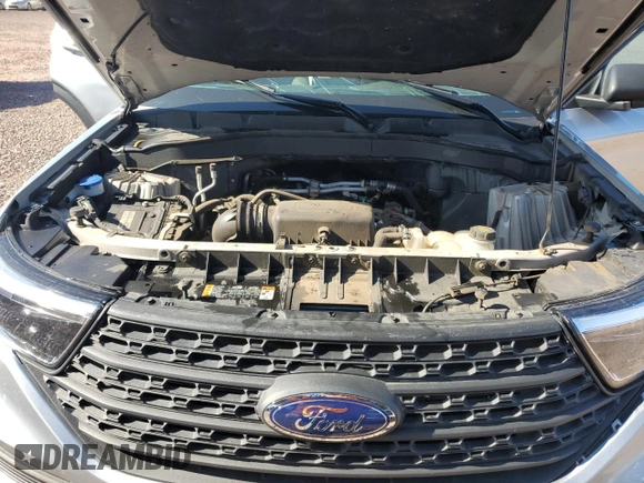 2021 Ford Explorer with VIN 1FMSK7BH7MGA72210, listed as a Copart auction lot 59494505 with 54,769 mi miles and Salvage title. Bid and sale history available at DreamBid. Image 12.