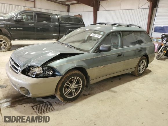 2002 Subaru Legacy Outback z VIN 4S3BH675127615429, wystawiony jako Copart lot #43357145 z przebiegiem 177 343 mil mil oraz Szkoda całkowita • Salvage title. Historia ofert i sprzedaży dostępna na DreamBid. Obrazek 1.