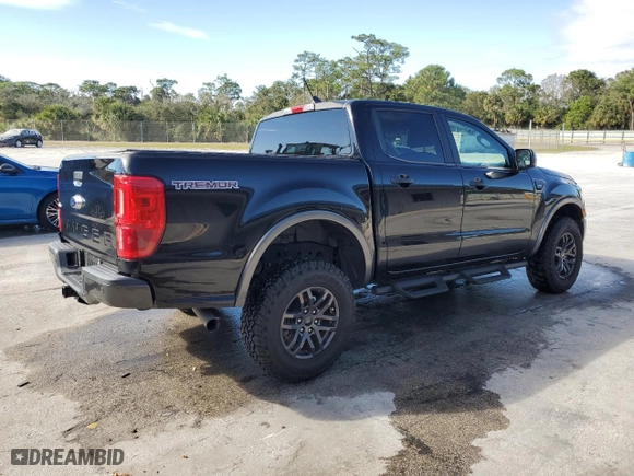 2021 Ford Ranger XL with VIN 1FTER4FH6MLD68767, listed as a Copart auction lot 83633134 with 17,211 mi miles and Salvage Title. Bid and sale history available at carsss.com. Image 3.