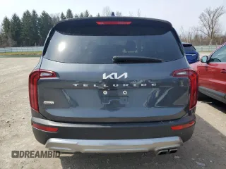 2022 Kia Telluride S with VIN 5XYP6DHC7NG244569, listed as a Copart auction lot 52546445 with 58,969 mi miles and Salvage Title. Bid and sale history available at DreamBid. Image 6.
