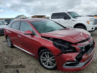 2016 Hyundai Sonata Limited with VIN 5NPE34ABXGH398318, listed as a Copart auction lot 51471555 with 85,186 mi miles and Salvage Title. Bid and sale history available at carsss.com. Image 4.