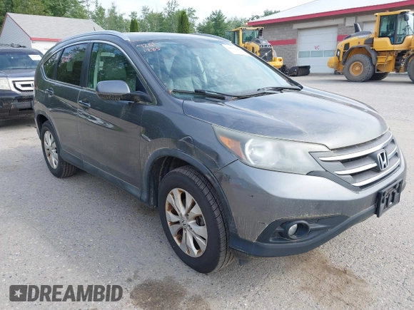 2012 Honda CR-V EX-L with VIN 2HKRM4H73CH634074, listed as a IAAI auction lot 42611285 with 299,348 mi miles and . Bid and sale history available at DreamBid. Image 1.