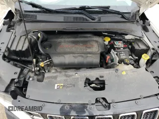 2020 Jeep Compass Latitude with VIN 3C4NJDBB0LT125967, listed as a Copart auction lot 49614375 with 52,845 mi miles and Salvage Title. Bid and sale history available at carsss.com. Image 12.