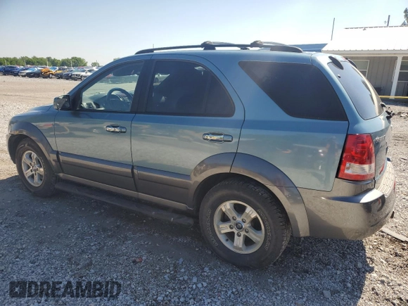 2003 Kia Sorento LX with VIN KNDJC733235055552, listed as a Copart auction lot 56196055 with 109,995 mi miles and Salvage title. Bid and sale history available at DreamBid. Image 2.