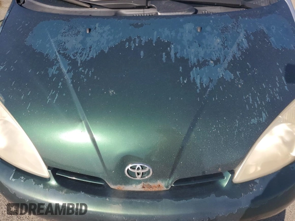 2001 Toyota Prius with VIN JT2BK12U310028135, listed as a Copart auction lot 54624505 with Not Provided miles and Salvage Title. Bid and sale history available at DreamBid. Image 11.