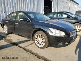 2009 Nissan Maxima 3.5 S with VIN 1N4AA51E89C847360, listed as a Copart auction lot 88412435 with 141,520 mi miles and Salvage Title. Bid and sale history available at carsss.com. Image 4.