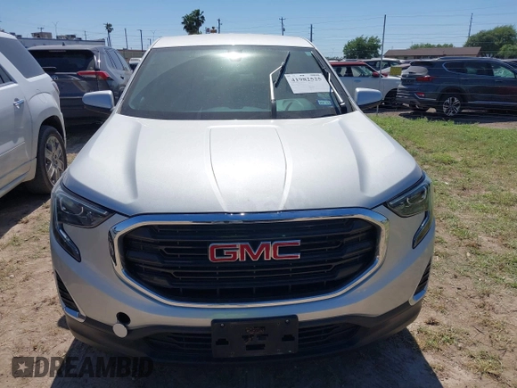 2019 GMC Terrain SLE with VIN 3GKALMEV7KL147627, listed as a IAAI auction lot 41982525 with Not Provided miles and . Bid and sale history available at carsss.com. Image 11.