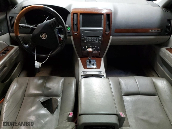 2005 Cadillac STS with VIN 1G6DC67A950190711, listed as a Copart auction lot 44843345 with 0 mi miles and Salvage Title. Bid and sale history available at carsss.com. Image 8.