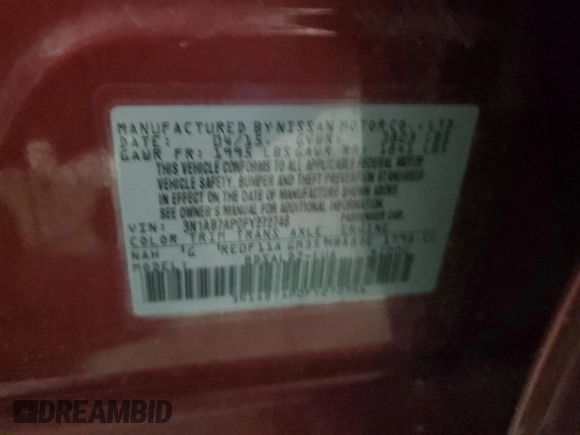 2015 Nissan Sentra SL with VIN 3N1AB7AP0FY272746, listed as a Copart auction lot 45239015 with 70,106 mi miles and Clean Title. Bid and sale history available at DreamBid. Image 12.
