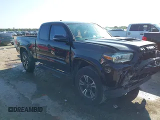 2016 Toyota Tacoma TRD Sport with VIN 5TFRZ5CN9GX012876, listed as a IAAI auction lot 42504262 with 112,579 mi miles and . Bid and sale history available at DreamBid. Image 1.