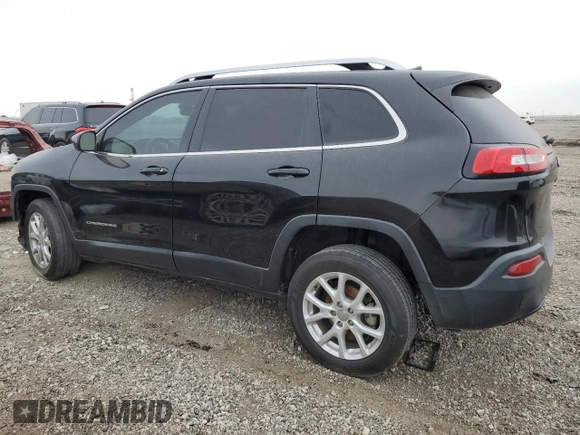 2018 Jeep Cherokee Latitude Plus with VIN 1C4PJLLB7JD518515, listed as a Copart auction lot 44738635 with 94,869 mi miles and Clean Title. Bid and sale history available at carsss.com. Image 2.