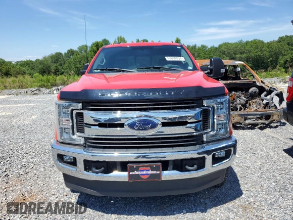 2019 Ford F-350 XL with VIN 1FT8X3B60KEC86911, listed as a Copart auction lot 62609834 with 48,549 mi miles and Salvage title. Bid and sale history available at DreamBid. Image 5.