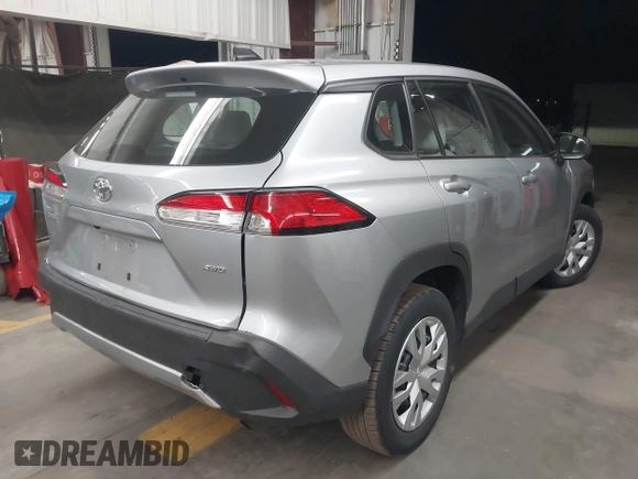 2022 Toyota Corolla Cross L with VIN 7MUAAABGXNV034491, listed as a IAAI auction lot 41905895 with 67,252 mi miles and . Bid and sale history available at DreamBid. Image 4.