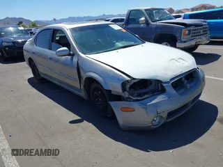 2002 Nissan Maxima GLE z VIN JN1DA31DX2T202124, wystawiony jako IAAI lot #41804724 z przebiegiem 226 753 mil mil oraz . Historia ofert i sprzedaży dostępna na DreamBid. Obrazek 1.