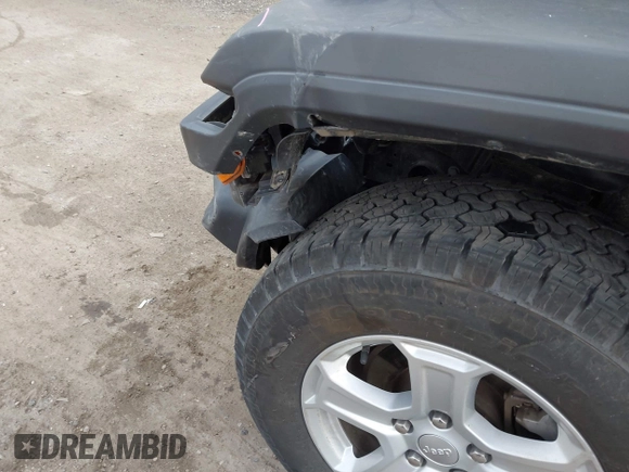 2018 Jeep Wrangler Unlimited Sport с VIN 1C4HJXDGXJW189576, выставлен на аукционе IAAI как лот 41906106 с пробегом 60 463 миль миль и . История ставок и продаж доступна на DreamBid. Изображение 19.