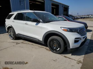 2020 Ford Explorer Platinum with VIN 1FM5K8HC9LGB96797, listed as a Copart auction lot 48329535 with 101,395 mi miles and Salvage Title. Bid and sale history available at carsss.com. Image 4.