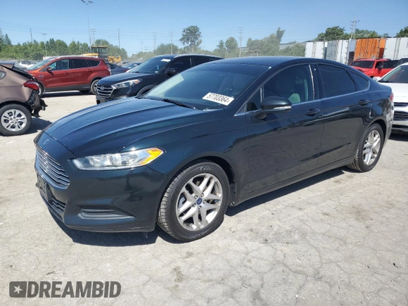2014 Ford Fusion SE with VIN 3FA6P0H76ER115187, listed as a Copart auction lot 57703364 with 121,675 mi miles and Salvage Title. Bid and sale history available at DreamBid. Image 1.