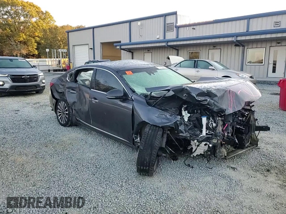 2017 Kia Cadenza Technology with VIN KNALC4J1XH5062777, listed as a Copart auction lot 77403494 with 141,754 mi miles and Salvage Title. Bid and sale history available at carsss.com. Image 11.