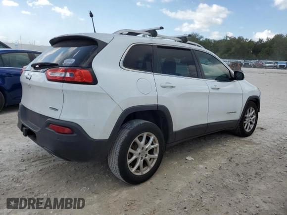 2018 Jeep Cherokee Latitude Plus with VIN 1C4PJLLX7JD523998, listed as a Copart auction lot 80515584 with 60,861 mi miles and Salvage Title. Bid and sale history available at carsss.com. Image 3.