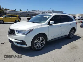 2017 Acura MDX Technology with VIN 5FRYD4H51HB003239, listed as a Copart auction lot 57469235 with 61,164 mi miles and Salvage title. Bid and sale history available at DreamBid. Image 1.
