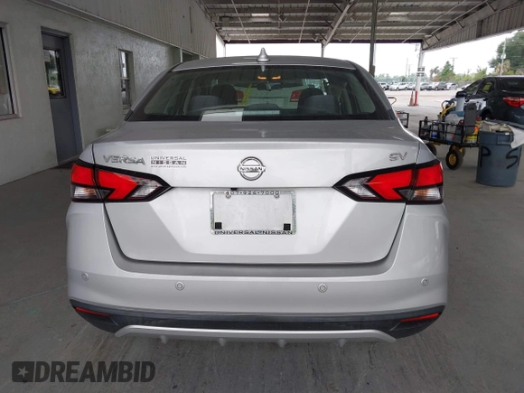 2021 Nissan Versa SV with VIN 3N1CN8EV4ML858875, listed as a IAAI auction lot 42470930 with 11,908 mi miles and . Bid and sale history available at DreamBid. Image 16.