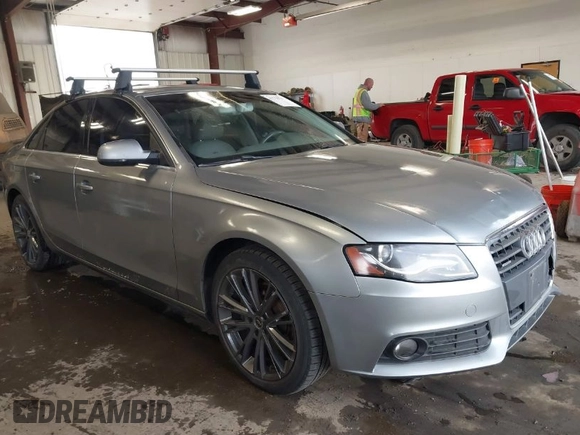 2011 Audi A4 2.0T Premium Plus with VIN WAUFFAFLXBN034207, listed as a IAAI auction lot 41710206 with 146,213 mi miles. Bid and sale history available at carsss.com. Image 1.