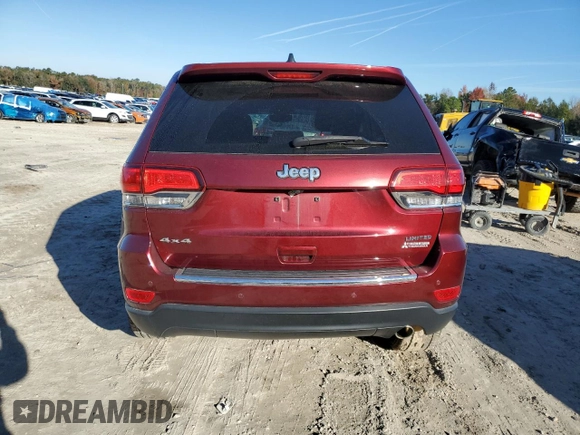 2022 Jeep Grand Cherokee WK Limited with VIN 1C4RJFBGXNC139270, listed as a Copart auction lot 84383784 with 67,484 mi miles and Non Repairable. Bid and sale history available at carsss.com. Image 6.
