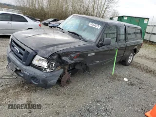 2010 Ford Ranger XL with VIN 1FTKR1ED9APA19705, listed as a Copart auction lot 50454675 with 202,755 mi miles and Salvage Title. Bid and sale history available at DreamBid. Image 1.