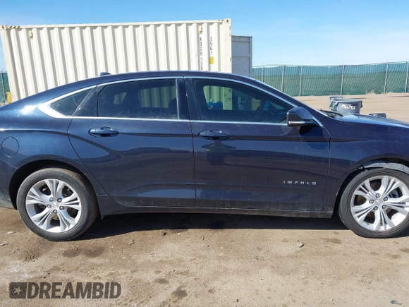 2014 Chevrolet Impala LT with VIN 2G1125S36E9100886, listed as a IAAI auction lot 41764733 with 82,000 mi miles and . Bid and sale history available at DreamBid. Image 13.