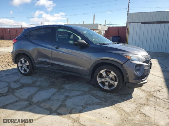 2017 Honda HR-V EX with VIN 3CZRU5H54HG703997, listed as a Copart auction lot 47996235 with 99,370 mi miles and Salvage Title. Bid and sale history available at carsss.com. Image 4.