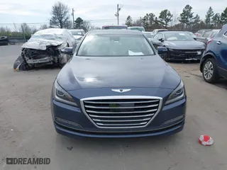 2015 Hyundai Genesis 5.0L with VIN KMHGN4JF7FU085068, listed as a IAAI auction lot 41679660 with 66,540 mi miles. Bid and sale history available at carsss.com. Image 12.