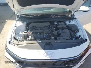 2024 Hyundai Elantra SE with VIN KMHLL4DG5RU845818, listed as a Copart auction lot 50659615 with 6,628 mi miles and Salvage Title. Bid and sale history available at DreamBid. Image 11.