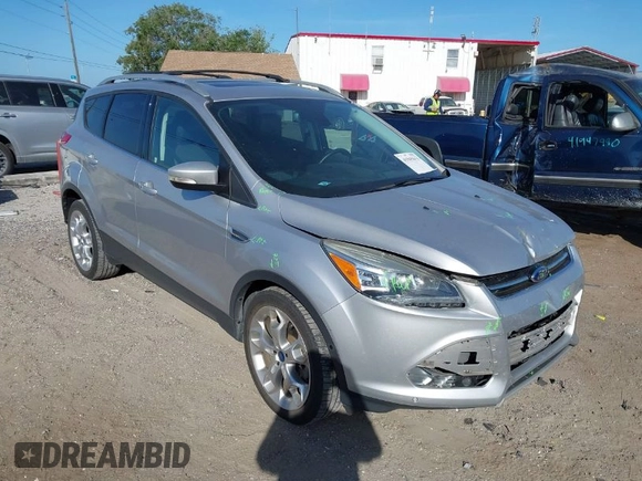2016 Ford Escape Titanium with VIN 1FMCU0J94GUB11776, listed as a IAAI auction lot 41945655 with 119,949 mi miles. Bid and sale history available at carsss.com. Image 1.
