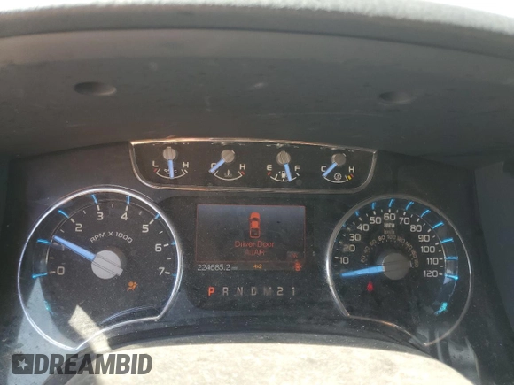 2011 Ford F-150 XL with VIN 1FTFW1EF4BKD81953, listed as a Copart auction lot 63464825 with 224,685 mi miles and Non repairable. Bid and sale history available at DreamBid. Image 9.