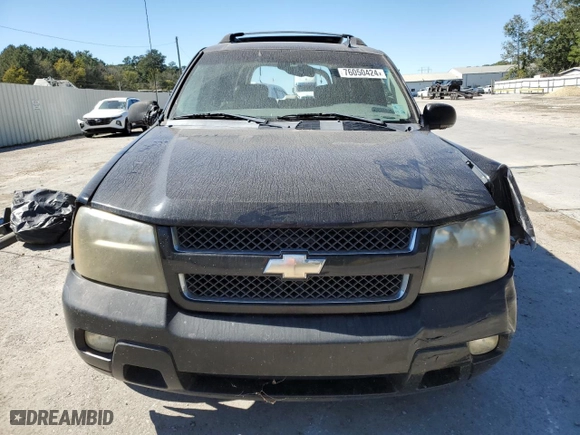 2006 Chevrolet TrailBlazer LS with VIN 1GNES16S266171621, listed as a Copart auction lot 76050424 with 186,707 mi miles and Salvage Title. Bid and sale history available at carsss.com. Image 5.