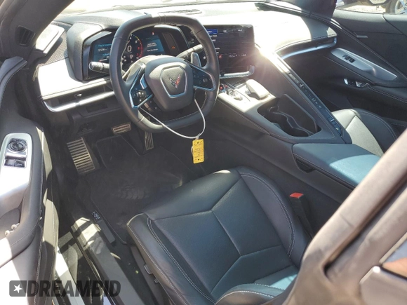 2022 Chevrolet Corvette 1LT with VIN 1G1YA2D49N5103512, listed as a Copart auction lot 54612185 with 18,479 mi miles and Salvage title. Bid and sale history available at DreamBid. Image 8.