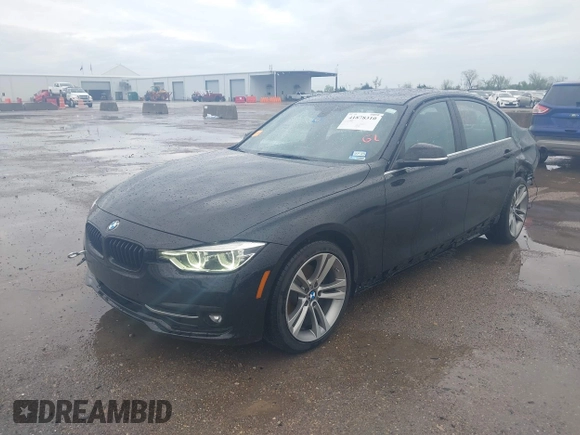 2017 BMW 3 Series 330i with VIN WBA8B9C58HK675679, listed as a IAAI auction lot 41878310 with 87,310 mi miles and . Bid and sale history available at DreamBid. Image 2.