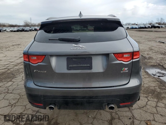 2018 Jaguar F-Pace S z VIN SADCM2FV7JA298854, wystawiony jako Copart lot #49482775 z przebiegiem 79 986 mil mil oraz Tytuł czysty. Historia ofert i sprzedaży dostępna na DreamBid. Obrazek 6.