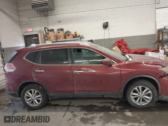 2016 Nissan Rogue SL with VIN KNMAT2MV9GP696498, listed as a IAAI auction lot 41744142 with 120,600 mi miles and . Bid and sale history available at DreamBid. Image 13.