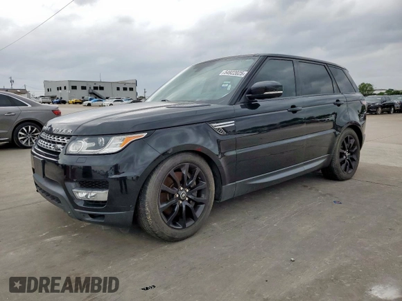 2014 Land Rover Range Rover Sport Supercharged with VIN SALWR2EF3EA303728, listed as a Copart auction lot 54922025 with 109,773 mi miles and Clean Title. Bid and sale history available at carsss.com. Image 1.