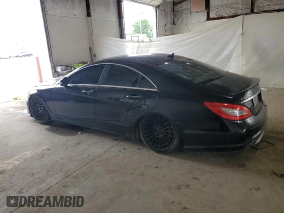 2014 Mercedes-Benz CLS 550 with VIN WDDLJ7DB3EA117402, listed as a Copart auction lot 63158185 with 146,038 mi miles and Clean title. Bid and sale history available at DreamBid. Image 2.