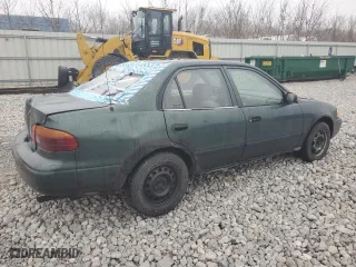 2002 Chevrolet Prizm with VIN 1Y1SK52882Z419498, listed as a Copart auction lot 86261814 with 0 mi miles and Salvage Title. Bid and sale history available at carsss.com. Image 3.