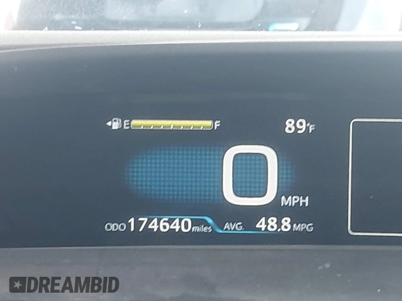 2017 Toyota Prius Two with VIN JTDKBRFU6H3553120, listed as a IAAI auction lot 42581217 with 174,640 mi miles and . Bid and sale history available at DreamBid. Image 15.
