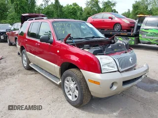 2004 Mercury Mountaineer Convenience z VIN 4M2DU86W14UJ06529, wystawiony jako IAAI lot #42206974 z przebiegiem 129 812 mil mil oraz . Historia ofert i sprzedaży dostępna na DreamBid. Obrazek 1.